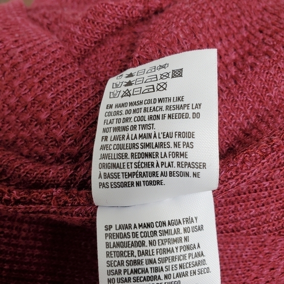 American Eagle Drape Hoodie Cardigan Hi Low Hem - Picture 11 of 13